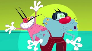 Oggy and the Cockroaches  Magic puppet SEASON 7 BEST CARTOON COLLECTION  New Episodes in HD [upl. by Acinorev]