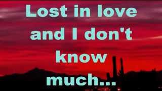 LOST IN LOVE lyrics Live Version  AIR SUPPLY [upl. by Lotte]