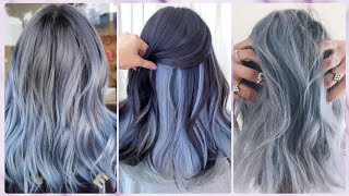 Whimsical amp Chic Designs Of Silver Hair Colour For Womens  Color de cabello plateado [upl. by Llessur]