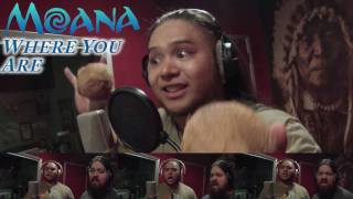 Disneys Moana Where You Are Featuring Cristina Vee  GK Bowes [upl. by Eisele422]