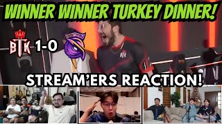 BTK Defeats The Turkish Champions S2G Streamers Reaction [upl. by Yanej259]