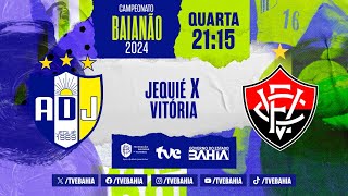 JEQUIÉ 1 x 0 VITÓRIA  PARTIDA COMPLETA  BaianãoNaTVE  31012024 [upl. by Ydner]