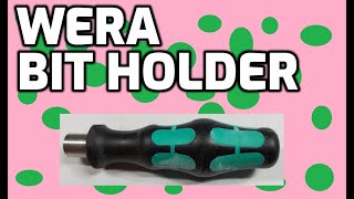 Wera Bit Holder Unboxing and Review and a Surprise [upl. by Ibur]