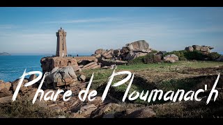 Ploumanach Lighthouse  4K DRONE FOOTAGE [upl. by Sreip]