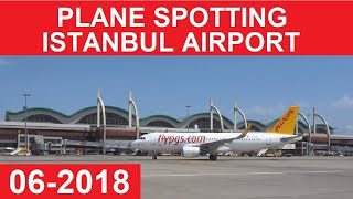 ✅ PLANE SPOTTING ISTANBUL AIRPORT  SABIHA GOKCEN HAVALİMANI  TURKISH AIRLINES  PEGASUS  TURKEY [upl. by Boser888]