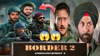 Border 2  Sunny Deol  Ahan Shetty  Announcement 4  Surya G Review [upl. by Lertsek]