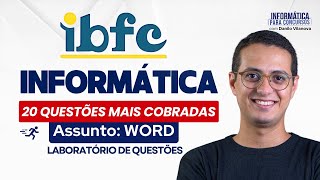 Questões IBFC  WORD  Informática com professor Danilo Vilanova opior ibfc [upl. by Boylston81]