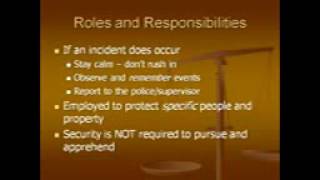 Responsibilities of a Security Officer [upl. by Raquela]