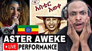 ASTER AWEKE LIVE PERFORMANCE  Nigerian Reaction [upl. by Auburta]