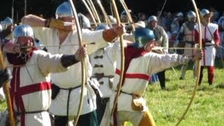 Longbows on the Field of Agincourt Video 30 [upl. by Eiffe]