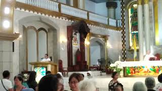 Part of the Holy Mass Albay Cathedral Church w Mons Mariano Madrid [upl. by Goodspeed152]