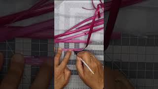 Etaler et coller la paille sur du papier de soie shortsvideo diy shorttutorial art tuto [upl. by Isle]