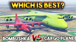 GTA 5 ONLINE  BOMBUSHKA VS CARGO PLANE WHICH IS BEST [upl. by Hagile]