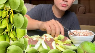 Mangga Mukbang  Grabe ang Lutong  Mango Fresh from the Farm [upl. by Ursuline]