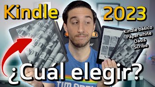 Que kindle COMPRAR Kindle 2022 VS Kindle Paperwhite 2021  Oasis o Scribe en 2023 [upl. by Inalawi]