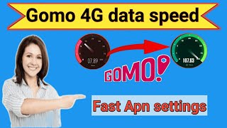 June 2024 Gomo Apn Network settings  How to increase data speed [upl. by Dutch]