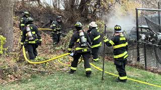 Aftermath Of Car Fire In Derby Connecticut [upl. by Idden]