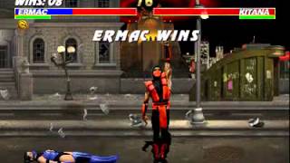 Ultimate Mortal Kombat 3  Ermac Arcade Very Hard  SZ Valdes [upl. by Damle]