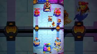 Partida Reñida 🥵clahsroyale clashroyalememes gaming [upl. by Baxy]