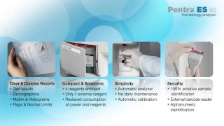 Automated 5 part differential hematology analyzer Pentra ES60 presentation [upl. by Gottlieb313]