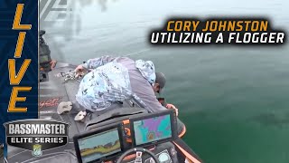 Cory Johnston using a flogger to catch big smallmouth on the St Lawrence River [upl. by Niboc139]