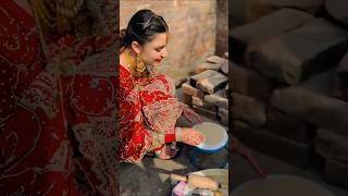 😜Roti Gol nhi bani😜😜🥰viah baad pehli rasoi🌺🌺🌺Punjabi wedding🔥🔥shortsytshortsnewsong coupleshorts [upl. by Bright986]