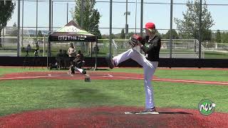 Logan Trivette  PEC  LHP  Ashland HS OR July 14 2022 [upl. by Poirer]