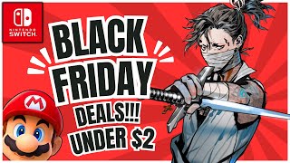 HUGE BLACK FRIDAY Nintendo Eshop Sale LIVE NOW 20 GREAT DEALS UNDER 2 [upl. by Evets662]