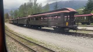 Skagwayskgwayalakaalaska travel grandprincess skagwaytrain Railway [upl. by Calvinna587]