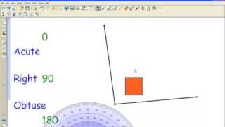 Measuring Angles With a Protractor [upl. by Napier]