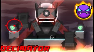 Decimator  Easy Demon   Geometry Dash 22 [upl. by Teador40]