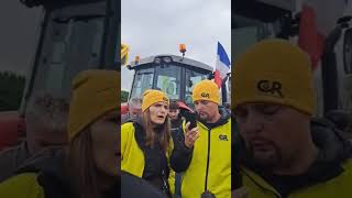 france manifestation agriculture agriculteur cr [upl. by Halsy]