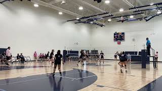 VHS Frosh girls volleyball v Palisades 1022024 L02 [upl. by Nirrac293]