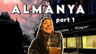 ALMANYA VLOG part 1  Noel pazarı yılbaşı Göttingen şehri 2024ün ilk günü [upl. by Goth]