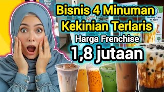 Bisnis minuman Hits yang terlaris Frenchisenya ternyata murah bangeet [upl. by Martz387]