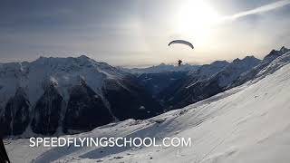 Simon Karrer speedriding Lauchernalp [upl. by Brigitta218]