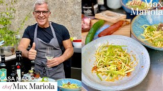 PUNTARELLE ALLA ROMANA  Come pulire e come condire le puntarelle ricetta facile Chef Max Mariola [upl. by Hgielrebma]