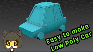 easy low poly car in 3ds max tutorial part 1 [upl. by Inol]