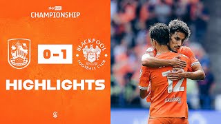 Highlights  Huddersfield Town v Blackpool [upl. by Adnolehs268]