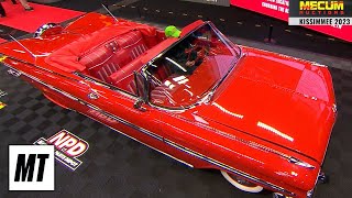 1959 Chevrolet Impala Convertible  Mecum Auctions Kissimmee  MotorTrend [upl. by Enirtak96]