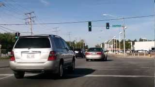 Idiot driver gets rearended stopping at a green light [upl. by Anehsak681]