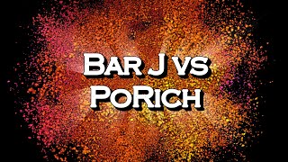 Bar J vs PoRich  HeatWave 2 Rap Battle [upl. by Cirdet397]