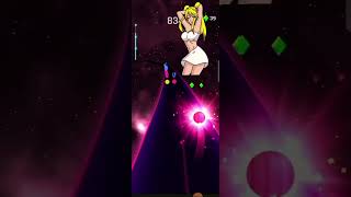 Dancing road game video  edm shorts viralshorts music gaming [upl. by Nollaf]