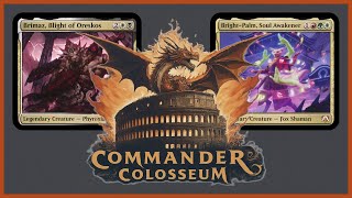 MTG EDH 1v1 Gameplay  Commander Colosseum BrightPalm Soul Awakener VS Brimaz Blight of Oresko [upl. by Mozza]