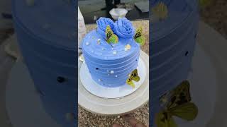 Design 2024 phool ke Titli cake [upl. by Robert]