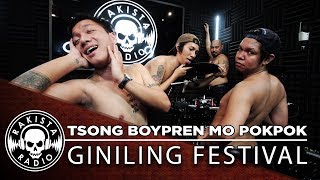 Tsong Boypren Mo PokPok by Giniling Festival  Rakista Live EP125 [upl. by Esinad]