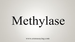 How To Say Methylase [upl. by Habas]