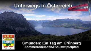 Gmunden Ein Tag am GrünbergSommerrodelbahn amp Baumwipfelpfad [upl. by Daniel]