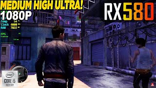 Sleeping Dogs RX 580  1080p Medium High Ultra [upl. by Kihtrak]