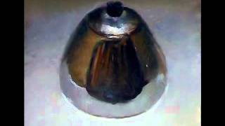 Still Life Oil Painting Demonstration [upl. by Lindsey]